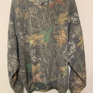 Jerzees Men's Crewneck Sweater - Camouflage